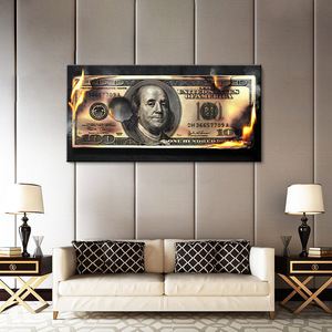 Tranh Sơn Dầu Trang Trí Tường Hàng Trăm Đô La Đầy Màu Sắc Phổ Biến Tranh In Trừu Tượng Nghệ Thuật Đường Phố Quadro Tranh In Trang Chủ - Product Image 3