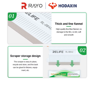 RELIFE RL-064U Hydrogel Film Scraper <strong>Applicable</strong> to Various Models of <strong>Mobile</strong> Phone Auxiliary Film <strong>Applicable</strong> Film Removal <strong>Tool</strong> - Product Image 4