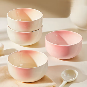 Bols à riz en céramique pour usage domestique Petits bols particulièrement agréables - Product Image 5