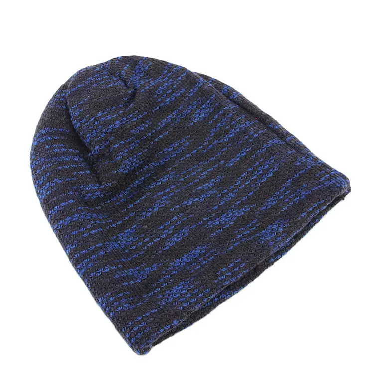 OEM high quality cotton winter knitted hats skull cap beanie blanks for men women