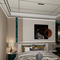 Aludream Panneau en nid d'abeille en aluminium ignifuge de qualité A2 antistatique enduit de PE léger brossé pour la construction de grandes maisons