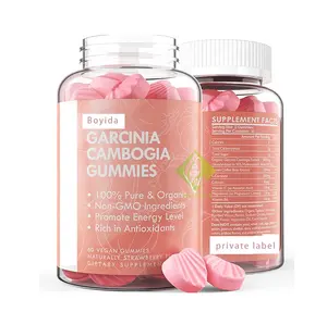 OEM Garcinia fruit Fat Burning Gummies Pure Extract Garcinia Cambogia Support Slimming Weight loss Gummies