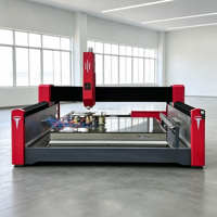 Centre d'usinage CNC ATC 5 axes 1325 1530 pour la découpe de trous de lavabo dans les comptoirs en marbre et granit