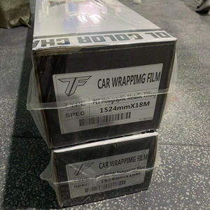 Pegatina para carrocería de vehículo Premium PET <span class=keywords><strong>Vinilo</strong></span> Espejado Car Wrap PVC Azul Negro Película que cambia de color - Product Image 1