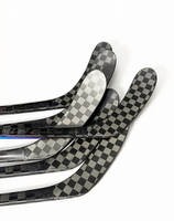 Fournisseur Unique d'Équipements de Hockey : Bâtons de Hockey sur Glace 100% Fibre de Carbone, Test de Flexion à 3 Points, Faible-Moyenne Flexion, Technologie Monocomp