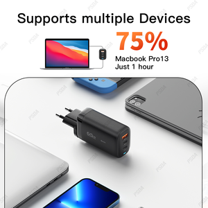 Eonline 3D 65W GAN USB PD Type C ที่ชาร์จสำหรับแล็ปท็อป PPS ชาร์จเร็วสำหรับ Samsung Xiaomi <span class=keywords><strong>iPhone</strong></span> 17 16 15 13 12 <span class=keywords><strong>11</strong></span> <span class=keywords><strong>PRO</strong></span> <span class=keywords><strong>MAX</strong></span> - Product Image 3