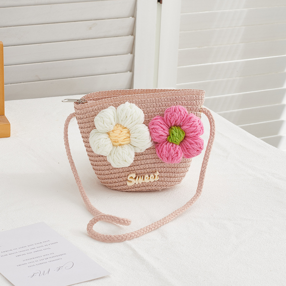 Sweet white powder flowers-pink