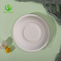 SUMKOKA Bols en pulpe moulée de 24 oz, 32 oz et 40 oz pour produits de charcuterie, produits frais et plats préparés