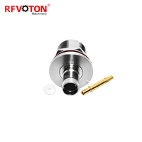 Conector Coaxial RF de 50 ohmios con Conector Hembra Tipo N a Prueba de Agua para Cable Coaxial RG401 250