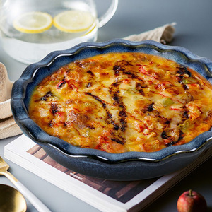 <span class=keywords><strong>UNICASA</strong></span> - Molde Redondo de Cerámica Ecológico de 11 Pulgadas para Tartas, Pizzas y Postres - Product Image 5