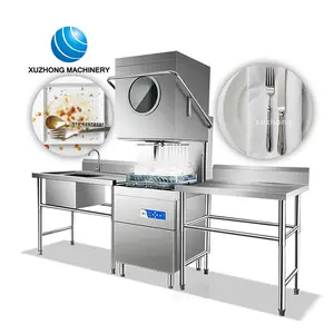 Cozinha comercial restaurante máquina lava-louças lavavajillas restaurante máquina lava-louças industrial