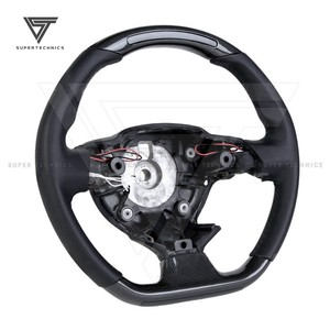 Volant de style Supertechnics-1 avec Led pour <span class=keywords><strong>Ferrari</strong></span> <span class=keywords><strong>488</strong></span> 2015-2018 Fibre de carbone de haute qualité personnalisée - Product Image 5