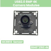 Módulo de Cámara USB con Sensor CMOS GC8613 de 1/2.7'', 8MP, 3840x2160, 4K, Enfoque Fijo, Escáner de Documentos, Compatible con UVC, Plug and Play, para Windows y Linux