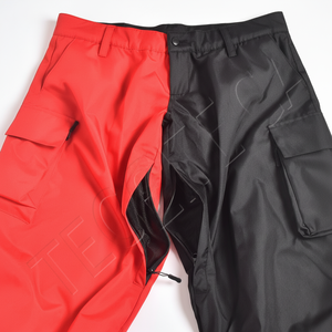 Pantalones clásicos nieve esquí pantalones holgados impermeable transpirable invierno Snowboard desgaste a prueba de viento hombres pantalones de gran tamaño impermeables - Product Image 1