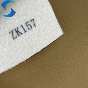 Cuir synthétique vegan gaufré <span class=keywords><strong>pour</strong></span> meubles, <span class=keywords><strong>tissu</strong></span> en cuir PVC anti-rayures <span class=keywords><strong>pour</strong></span> canapé, chaise, écologique, couleur jaune - Product Image 1
