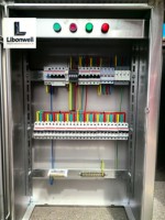 Armoire de distribution extérieure IP66 en acier inoxydable, boîtier électrique, panneau de commande SS304 SS316, fabrication OEM personnalisée