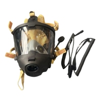 Nouveau type 2026 – Masque conique SCBA PTT sans fil fonctionnel avec filet de tête en Kevlar