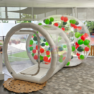 Commercial event dome <b>house</b> for kids clear <b>inflatable</b> bubble party tent carpa burbuja - Product Image 2