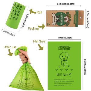 Sacchetti Ecologici per Escrementi di Cane, Impermeabili, Resistenti, Personalizzabili con Profumo, Biodegradabili, Compostabili, Logo Personalizzato, Basso MOQ, Vendita all'Ingrosso - Product Image 5