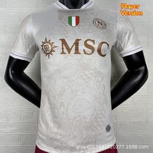 Maglia del Napoli 25/26 Casa e Trasferta Seconda Divisa da Allenamento Calcio Edizione Giocatore e Tifoso De Braone 100% Poliestere Manica Corta - Product Image 4