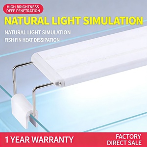 Lampada LED Rettangolare a Risparmio Energetico per Acquario, Impermeabile, Luce Diurna Naturale per Pesci, Tartarughe e Crescita delle Piante Acquatiche - Product Image 5
