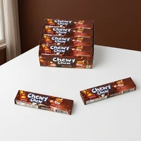Chewy Chew Cola Flavor Gummy Candy Soda Taste Sugar Multi-Colored Individual Stick Pack Display Box Wholesale