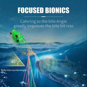 Lushawer ếch mồi mồi mềm 5cm 11g Mồi câu cá cho cá vược Mồi Nhân Tạo ếch mồi mềm nhân tạo <span class=keywords><strong>isca</strong></span> nhân tạo - Product Image 3