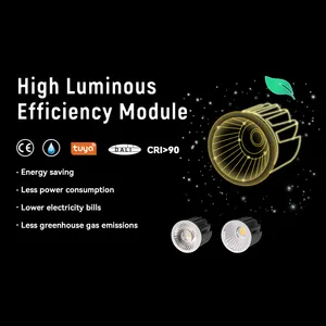 150lm/w impermeável 50mm 8w mr16 módulo led economia de energia levou holofotes com lente