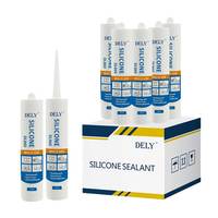 Scellant en silicone acétique RTV DELY pour la construction de toits de véranda, vulcanisation à température ambiante, formule neutre, adhérence durable