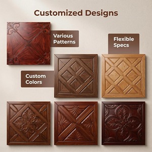 <span class=keywords><strong>Parquet</strong></span> en bois de qualité supérieure, design en palissandre et noyer incrusté, pour la décoration d'espaces commerciaux et résidentiels haut de gamme - Product Image 6