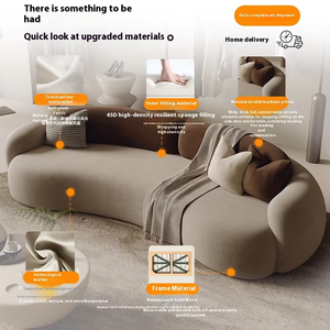 Ghế sofa đặc biệt hình Cong sang trọng và tinh tế cho khu vực chờ và Sảnh tiếp tân của Thẩm mỹ viện - Product Image 3