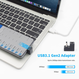 Adaptateur de charge rapide QC PD avec transfert de données 4K 10 Gbps, connecteur en U Type-C femelle vers mâle pour téléphone portable, tablette, ordinateur portable - Product Image 6