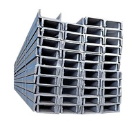 Profilés en acier au carbone Q235, poutres en U laminées à chaud pour la construction de structures de soutien et de cadres de construction