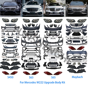 Chất lượng cao cho Mercedes-Benz S-Class W222 14-20 phong cách nâng cấp S450 S63 S65 MAYBACH cơ thể Kit với Bumper đèn pha đèn hậu - Product Image 2
