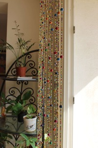 Cortina de Cuentas Ecológica de Alta Calidad para Decoración Rústica de Casa de Campo y Entradas de Cafeterías, de Proveedor Indio - Product Image 2