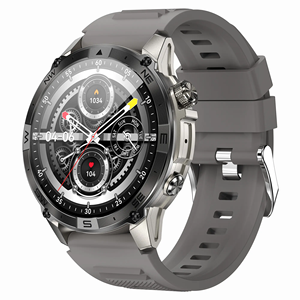 Không thấm nước 3ATM AMOLED GPS Tracker màu xanh răng cuộc gọi Heart Rate la bàn độ cao sức khỏe quản lý đa thể thao ngoài trời đồng hồ thông minh - Product Image 2