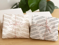Papier de soie personnalisé avec logo, feuilles de papier de soie de marque pour emballage cadeau d'entreprise, papier de soie pour anniversaire, mariage, fête, cadeau de faveur