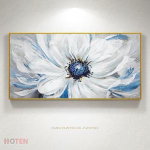 OEM Moderne Chinois Espace Toile Art Photos Peint À La Main Arbres Oiseaux Nature Fleurs Dans L'huile Moyen pour USA Europe Peintures Murales - Product Image 3