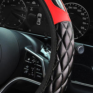 Funda para Volante de Coche Popular Transfronteriza OLIVER con Textura de Burbuja, Fibra de Carbono <span class=keywords><strong>3D</strong></span>, Cuero Antideslizante y Agarre Cómodo - Product Image 4