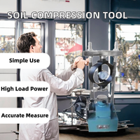 Appareil de compression non contraint motorisé 50KN pour machine d'essai, équipement de test de compression des sols