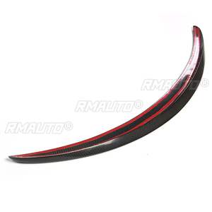 Aileron de coffre en fibre de carbone véritable Autoleader pour Mercedes Benz W205 C300 C400 4MATIC 2015-2017 - Product Image 5