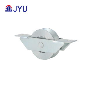 Roue de porte coulissante galvanisée à roulement simple avec support interne en forme de U, V, Y pour l'Amérique du Sud - Product Image 4