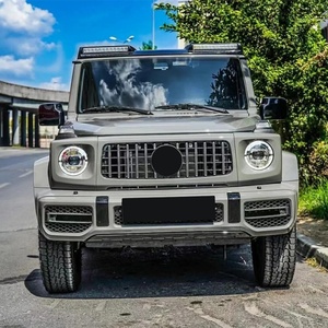Car Modification Upgrade AMG G63 Body Kit Front Rear Bumper Lip Side Skirt <b>Engine</b> <b>Hood</b> Grille Suitable for Suzuki Jimny - Product Image 4