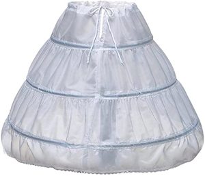 Long <span class=keywords><strong>blanc</strong></span> <span class=keywords><strong>sous</strong></span> la jupe Net Crinnolines <span class=keywords><strong>jupon</strong></span> pour robes de demoiselle d'honneur et robes de mariée - Product Image 2