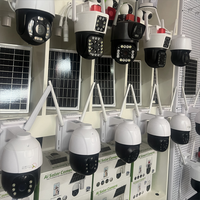 Projecteur LED Solaire Tout-en-Un Extérieur IP66 avec Caméra de Surveillance pour Éclairage Public Routier 300W
