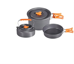 Beile Camping <b>Cookware</b> Set for 2to7 Persons Complete Outdoor Family Cooking Kit <b>Cookware</b> Set for Large Groups (Up to 7) People - Product Image 3