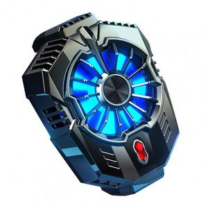 พัดลมระบายความร้อนโทรศัพท์แบบอะลูมิเนียมอัลลอยด์ ชนิด Type‑C พร้อมไฟ RGB ช่วยกระจายความร้อนอย่างรวดเร็ว สำหรับเล่นเกมมือถือและไลฟ์สตรีม - Product Image 2