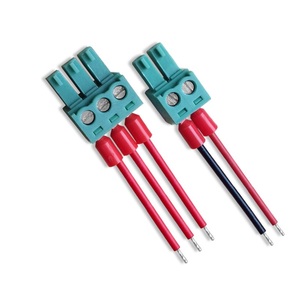 สายเชื่อมต่อปลั๊กมอเตอร์ขนาด 3.81 มม. ปลั๊กบอร์ด PCB สีเขียวขนาด 5.08 มม. 3 ตำแหน่ง พร้อมสายเชื่อมต่อแบบมีรูสกรู - Product Image 2