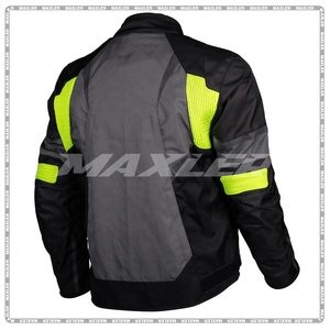 Chaqueta corta reflectante aprobada por la CE para todas las estaciones, transpirable, ligera, impermeable, Material textil, ropa deportiva de talla grande - Product Image 2