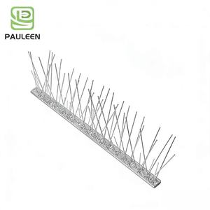 Pointes anti-oiseaux en acier inoxydable 30CM 50CM <span class=keywords><strong>pour</strong></span> le contrôle <span class=keywords><strong>des</strong></span> pigeons et <span class=keywords><strong>des</strong></span> insectes, logo personnalisable - Product Image 1